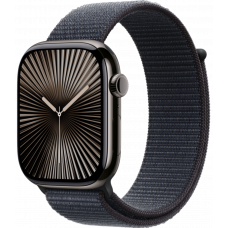 Умные часы Apple Watch Series 10 GPS + Cellular 46mm Titanium Slate Case with Ink Textile Sport Loop