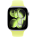 Умные часы Apple Watch Series 11 42mm Aluminum Silver Case with Neon Yellow Sport Band (размер S/M)