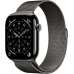 Умные часы Apple Watch Series 11 46mm Titanium Slate Case with Slate Milanese Loop (размер M/L)