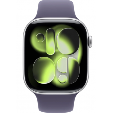 Умные часы Apple Watch Series 11 46mm Silver Aluminum Case with Purple Fog Sport Band S/M Умные часы Apple Watch Series 11 46mm Silver Aluminum Case with Purple Fog Sport Band S/M