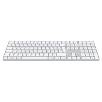 Клавиатура Apple Magic Keyboard with Touch ID and Numeric Keypad Lightning White (Белый) RU