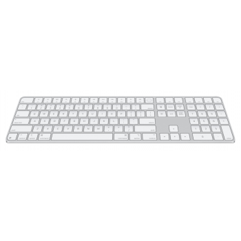 Клавиатура Apple Magic Keyboard with Touch ID and Numeric Keypad Lightning White (Белый) US