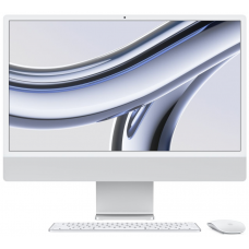 Моноблок Apple iMac 24" (2023) Retina 4,5K/M3/16GB/256GB/10GPU/Silver 