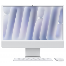 Моноблок Apple iMac 24" (2024) Retina 4,5K/M4/10CPU/10GPU/16GB/512GB/Silver