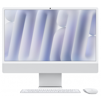 Моноблок Apple iMac 24" (2024) Nano-texture Retina 4,5K/M4/10CPU/10GPU/16GB/256GB/Silver