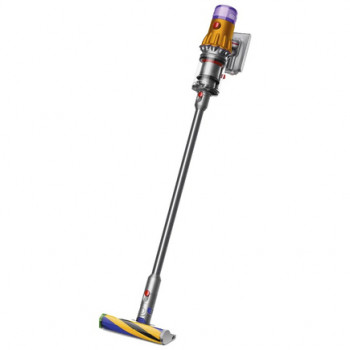 Беспроводной вертикальный пылесос Dyson V12 Detect Slim Absolute (SV46) Yellow/Nickel (Желтый/Никель)