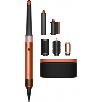 Стайлер Dyson HS08 Airwrap i.d. and Strait+Wavy Amber Silk с кейсом