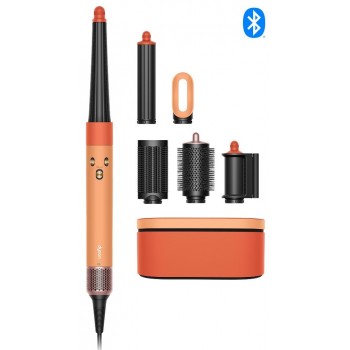 Стайлер Dyson HS08 Airwrap i.d. and Strait+Wavy Ceramic Apricot/Topaz с кейсом