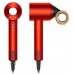 Фен Dyson Supersonic HD15 Topaz Orange (Красный) с 4 насадками с кейсом