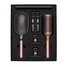 Подарочный набор для стилизации Dyson Hair Clips+Crest+Paddle Rose+Brush Rose 