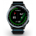 Часы Garmin Approach J1 Cloud Blue Aluminum Bezel with Black/Azure ComfortFit Fabric Band