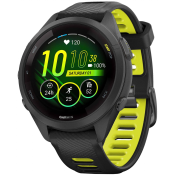 Умные часы Garmin Forerunner 265S Black / Amp Yellow