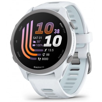 Умные часы Garmin Forerunner 170 Music Whitestone/Cloud Blue Band