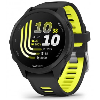 Умные часы Garmin Forerunner 170 Music Black/Amp Yellow Band