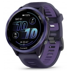 Умные часы Garmin Forerunner 570 47 mm Indigo Aluminum Translucent Imperial Purple / Indigo