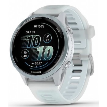 Умные часы Garmin Forerunner 570 42 mm Cloud Blue Aluminum Translucent Whitestone / Cloud Blue