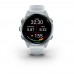 Умные часы Garmin Forerunner 570 42 mm Cloud Blue Aluminum Translucent Whitestone / Cloud Blue
