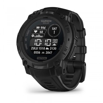 Часы Garmin Instinct 3 - 45 mm Solar, Tactical Edition Black