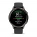 Часы Garmin Venu 4 - 41mm Slate / Black Silicone