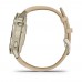 Часы Garmin Venu 4 - 41mm Lunar Gold / Bone Silicone / Light Sand Leather Band