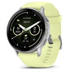 Часы Garmin Venu 4 - 45mm Silver / Citron Silicone