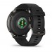 Часы Garmin Venu 4 - 45mm Slate / Black Silicone