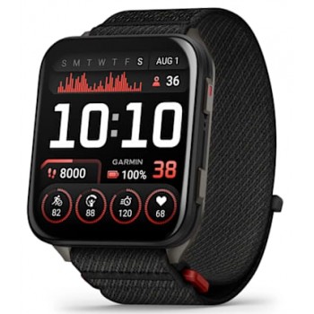 Часы Garmin Venu X1 Black / Slate Titanium