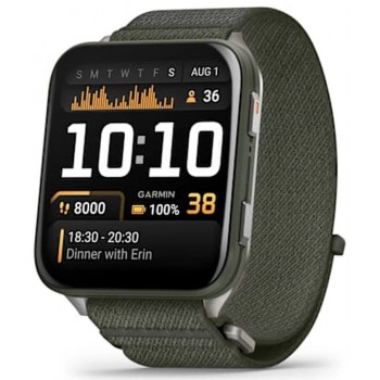 Часы Garmin Venu X1 Moss / Titanium