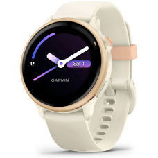 Часы Garmin Vivoactive 6 Metallic Pink Dawn/Bone Часы Garmin Vivoactive 6 Metallic Pink Dawn/Bone