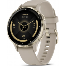Часы Garmin Venu 3S Soft Gold / French Gray (Нежное золото / Французский серый) Часы Garmin Venu 3S Soft Gold / French Gray (Нежное золото / Французский серый)