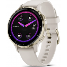 Часы Garmin Venu 3S Soft Gold / Ivory (Нежное золото / Слоновая кость) 