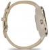 Часы Garmin Venu 3S Soft Gold/French Gray Leather Band (Нежное золото / Французский серый) 