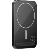 Магнитный внешний аккумулятор Momax 1-Power Q.Pass (5000 mAh) Black (Черный)