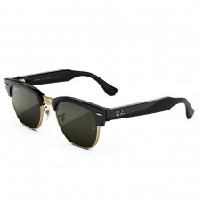 Умные очки Ray-Ban Meta Clubmaster Shiny Black on Gold/Green