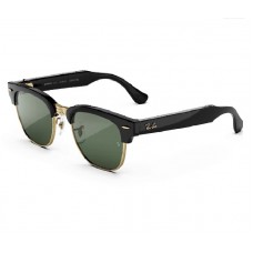 Умные очки Ray-Ban Meta Clubmaster Shiny Black on Gold/Transitions Graphite Green