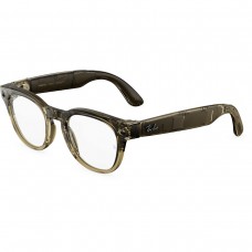 Умные очки Ray-Ban Meta Scriber Optics Gen 2 Shiny Transparent Stone Beige