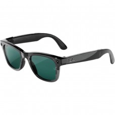 Умные очки Ray-Ban Meta Wayfarer Gen 3 Standard fit Transparent Black/Transitions Aquamarine