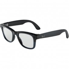 Умные очки Ray-Ban Meta Wayfarer Gen 3 Standard fit Transparent Matte Ocean Blue/Transitions Grey