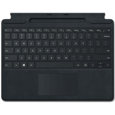 Клавиатура Microsoft Surface Pro 8/9/X Signature Alcantara Keyboard с креплением для стилуса Black (Черный)