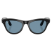 Умные очки Ray-Ban Meta Gen 2 Skyler RW4014 Shiny Black, Clear/Cerulean Blue Transitions