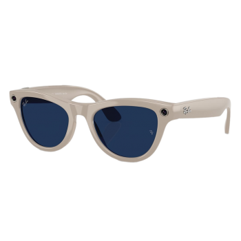 Умные очки Ray-Ban Meta Skyler RW4010 Shiny Chalky Gray, Clear/Sapphire Transitions
