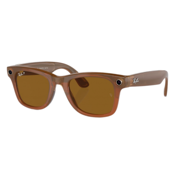 Умные очки Ray-Ban Meta Wayfarer RW4006 Shiny Caramel, Brown