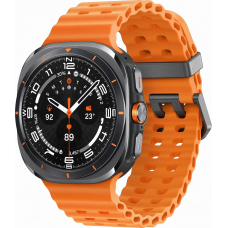 Умные часы Samsung Galaxy Watch Ultra 47mm Titanium Black/Orange (Титановый черный)