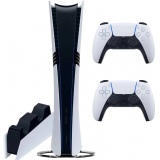 Игровая приставка Sony PlayStation 5 Pro + 2-й геймпад + зарядная станция