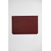 Чехол-конверт кожаный DOST Leather co. для MacBook Air 13"/Pro 13"  2017-2020г. (Цвет: Рубин)