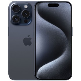 Смартфон Apple iPhone 15 Pro 128GB (nanoSim+eSim) Blue Titanium (Синий титан)