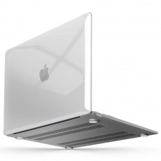 Чехол-накладка пластиковая защитная для MacBook Air 13 M1 A1369/A1466 (Прозрачный матовый)