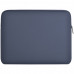 Водостойкая неопреновая папка Uniq Cyprus Laptop Sleeve для ноутбуков 14'', Abyss Blue (Синий)