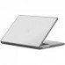 Чехол Uniq VENTURE HYBRID для MacBook PRO 16'' (2021), цвет прозрачно/серый кант (Frost/Charcoal)