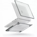 Чехол Uniq VENTURE HYBRID для MacBook PRO 16'' (2021), цвет прозрачно/серый кант (Frost/Charcoal)